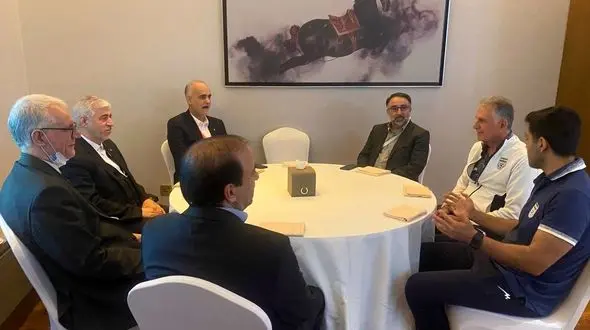 جام جهانی قطر / جلسه کی روش با نفر اول ورزش