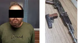قاتل مسلح چناران مشهد در آستانه قتل دوم دستگیر شد + عکس