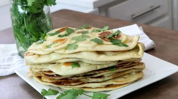  نان سیر هندی بدون فر بپزید+دستور تهیه