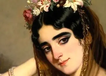 این چهره آرام، محبوب ترین زن دربار ناصرالدین شاه بود؛ شاهکار کمتر دیده شده و فراموش نشدنی استاد کمال الملک از انیس الدوله