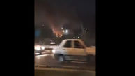 انفجار پمپ بنزین در خیابان پیروزی تهران / مجروح به بیمارستان امام حسین منتقل شد