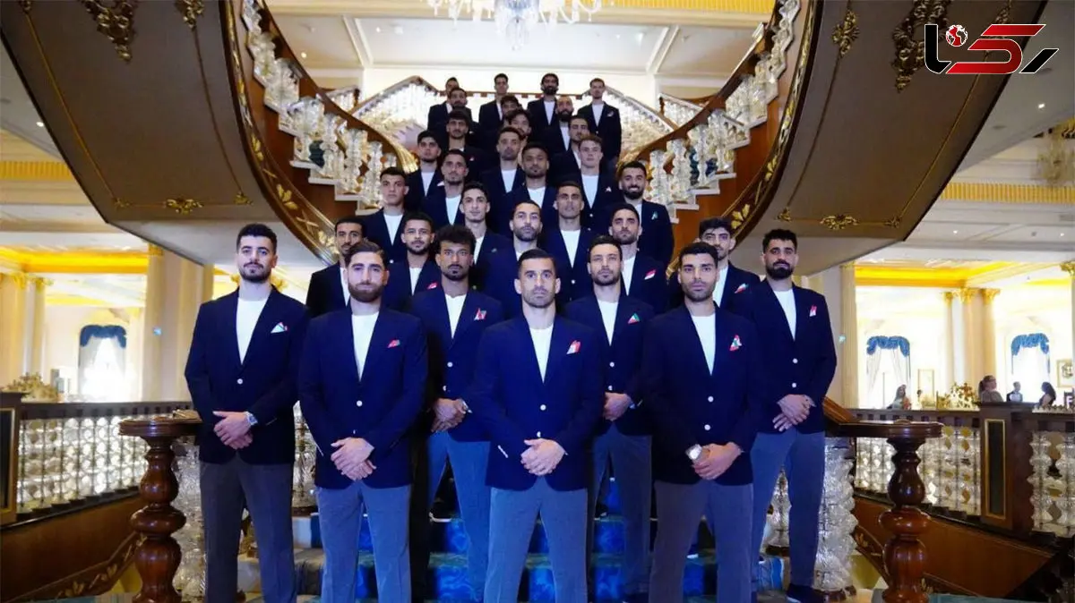 فیلم/ بدرقه تیم ملی پیش از سفر به مکزیک برای جام جهانی 2026 / ملی پوشان این بار در کت شلوار رسمی + عکس