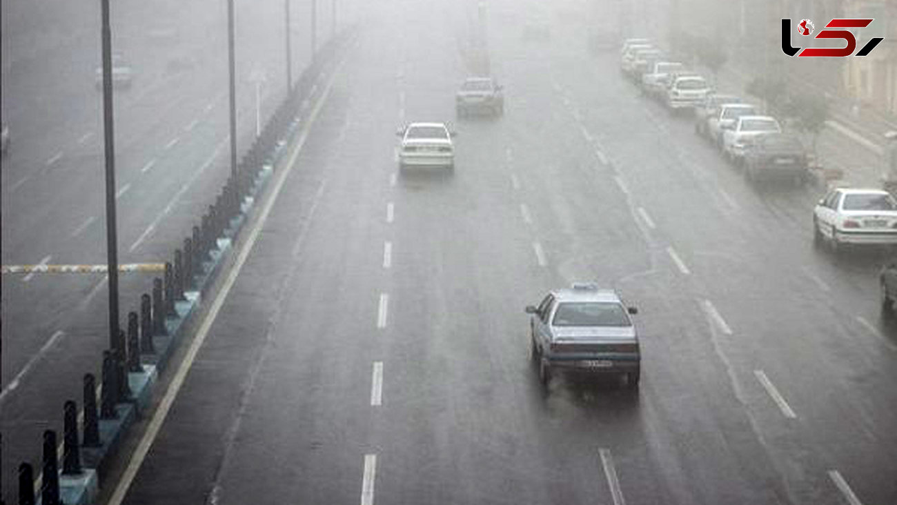 مه گرفتگی همراه با کاهش دید در برخی محورهای کشور