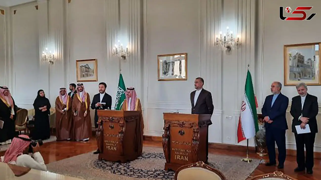 چرا محل نشست خبری وزرای خارجه ایران و عربستان تغییر کرد؟