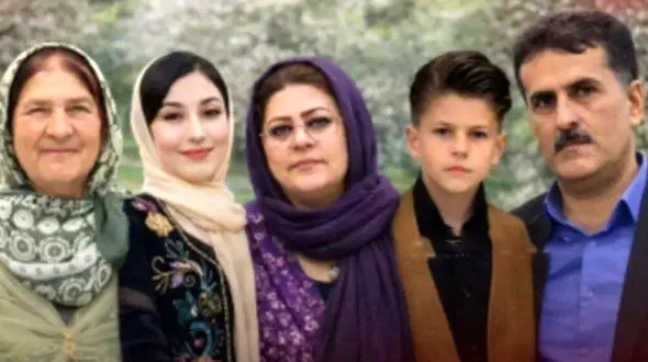 عکس 5 عضو یک خانواده مهابادی که در تصادف کشته شدند