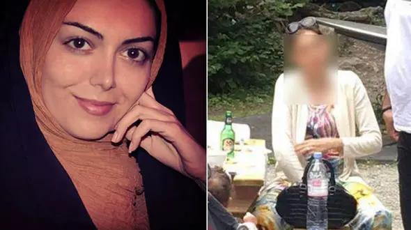 تصاویر لو رفته بدون حجاب آزاده نامداری در سوئیس +عکس و فیلم