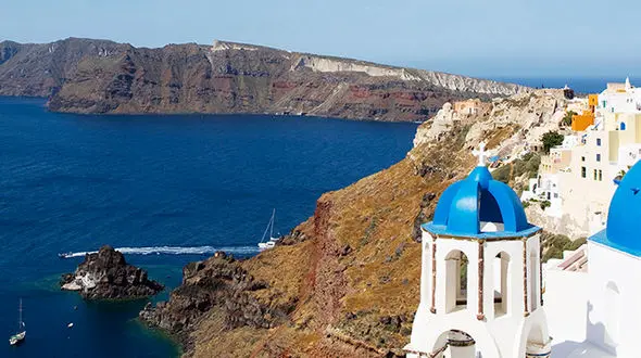 جزیره ای زیبا به نام «سانتورینی»