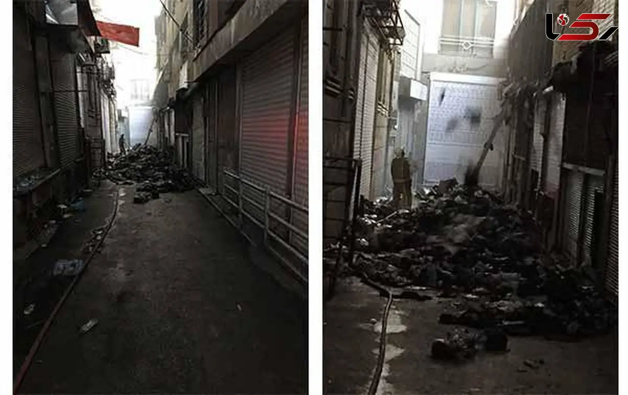حادثه آفرینی کنتور های برق در بازار بزرگ تهران