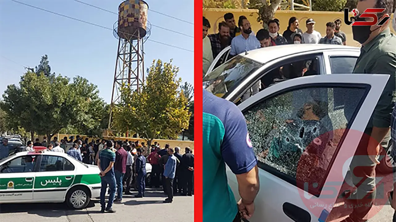 بازداشت زن هفت تیرکش کرمانشاهی / تیرباران شوهر جلوی شورای حل اختلاف + عکس