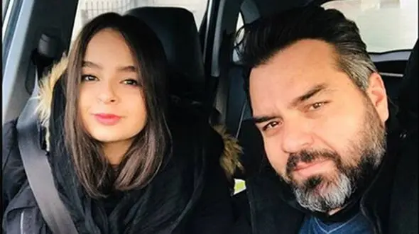  زیبایی جادویی خواهر شهرام قائدی ! + 2 عکس باورنکردنی از آقای بازیگر 