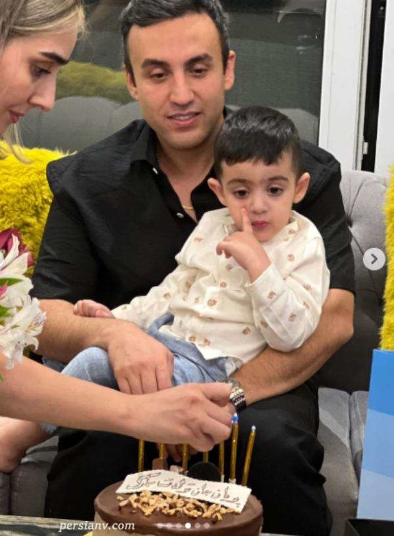 پویان گنجی و همسرش دریا