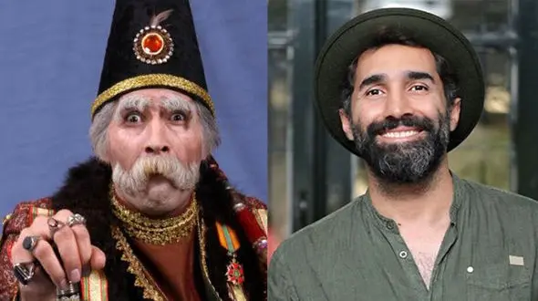 هادی کاظمی با بابا شاه همه را روده بر کرد! + فیلم