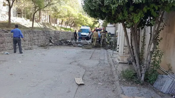 اولین عکس و فیلم از انجفار مهیب آزمایشگاه در دانشکده مواد و متالورژی دانشگاه تهران