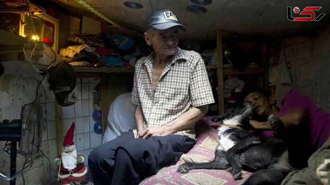 22 سال زندگی زوج کلمبیایی در داخل فاضلاب + تصاویر 