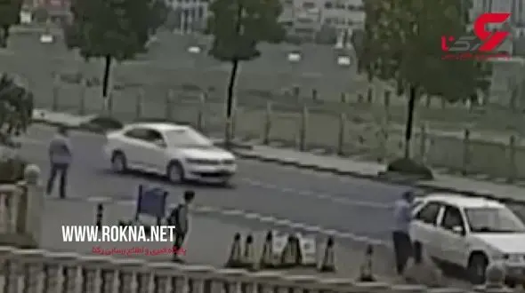 نجات شگفت‌انگیز پسربچه خوش شانس از یک حادثه + تصویر 