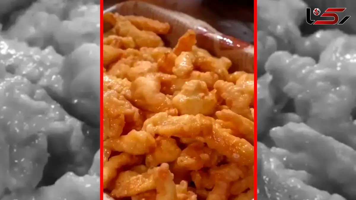 فیلم طرز تهیه مرغ سوخاری نواری خوشمزه