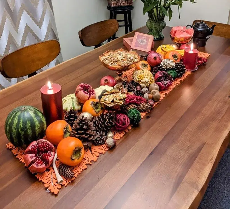 سفره شب یلدا امسال