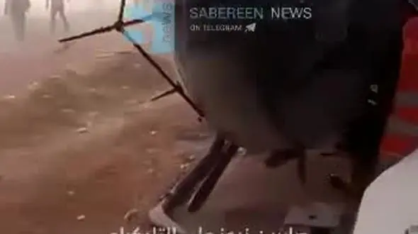 مدیر وزارت نفت عراق از حادثه سقوط بالگرد جان سالم به در برد +فیلم