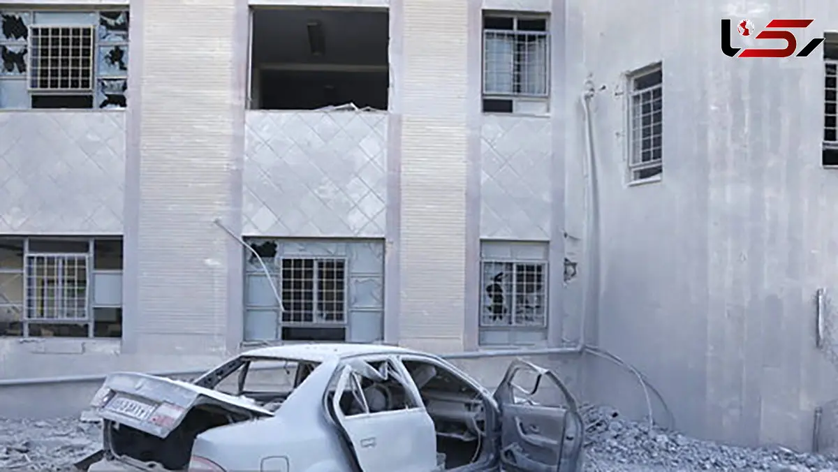 2 ساختمان در شرق تهران براثر حمله موشکی فروریختند