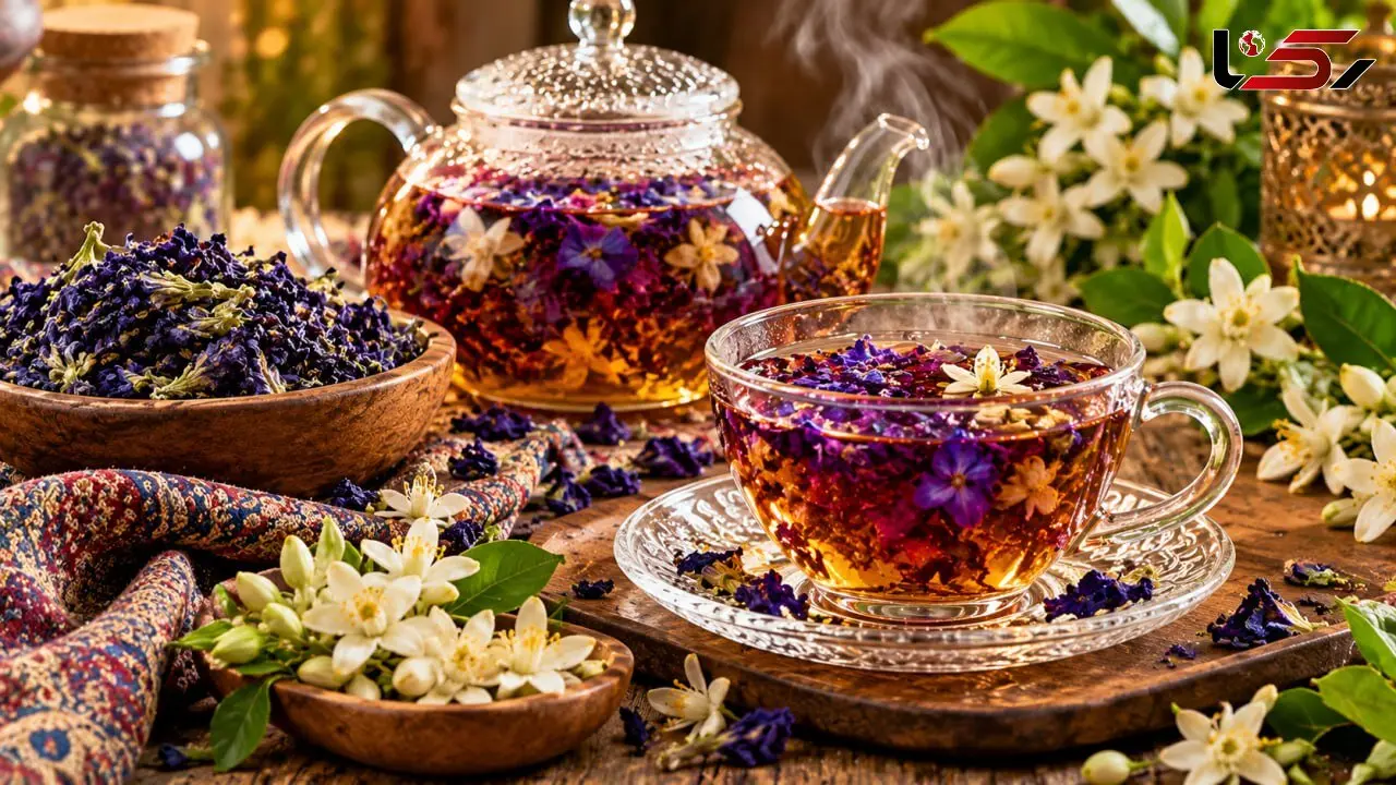 آموزش تهیه دمنوش بهارنارنج و گل گاوزبان در خانه