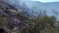 آتش سوزی گسترده در کوه‌های گردنه قوچک لواسان