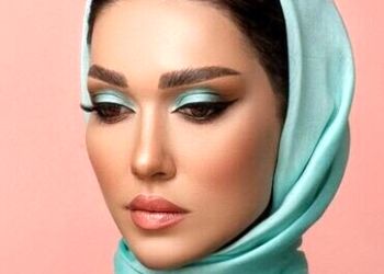 مانتو ژاکارد و مزونی شهرزاد کمال زاده/ عجب رنگ دلبری داره این مانتو!