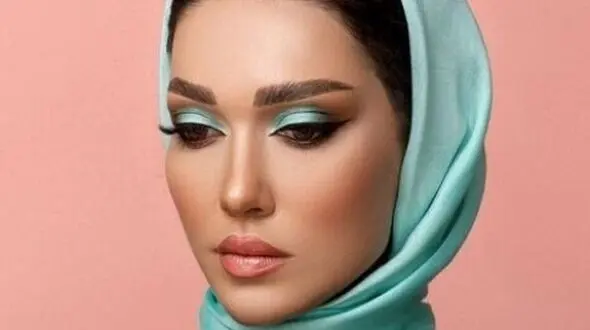 مانتو ژاکارد و مزونی شهرزاد کمال زاده/ عجب رنگ دلبری داره این مانتو!