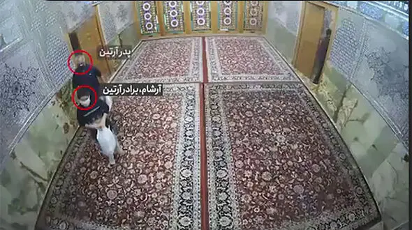آخرین فیلم ها از زنده بودن پدر مادر و برادر آرتین کوچولو در شاهچراغ  /  ببینید