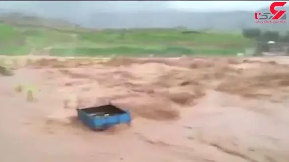سیل در لرستان + فیلم 