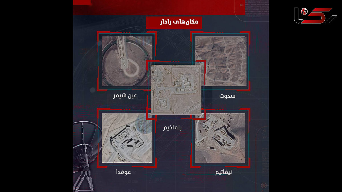 برای نخستین بار: افشای محل استقرار ۵ اَبَرسامانه استراتژیک اسرائیل