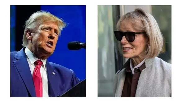 تجاوز ترامپ به زن 79 ساله در رختکن فروشگاه! + عکس جنجالی