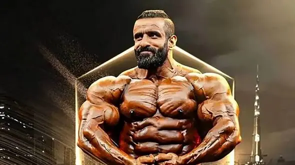 عکس/ رونمایی هادی چوپان از جانشین تازه اش در دنیای پرورش اندام