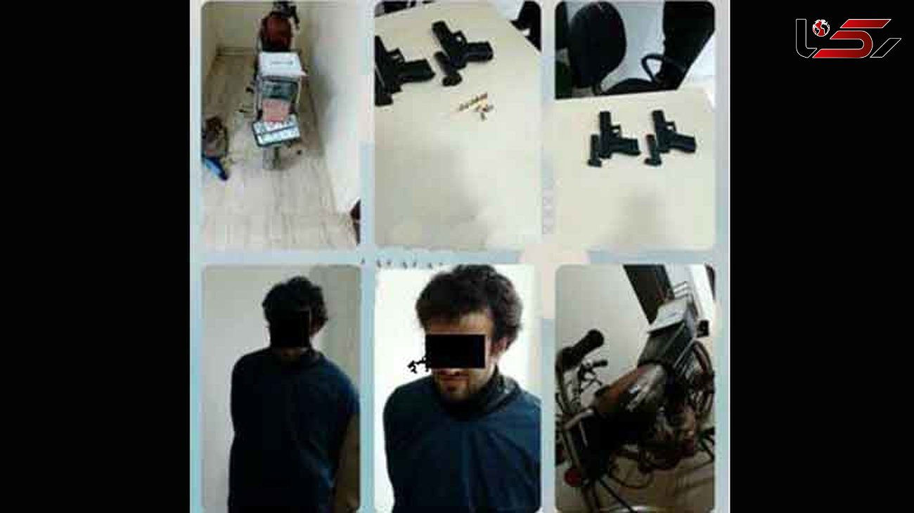 رازگشایی از سرقت مسلحانه بانک رشت / ردپای دزد بانک صادرات لاهیجان هم به دست امد+ عکس 