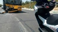 برخورد حادثه ساز 2 اتوبوس شرکت واحد در تهران + عکس 