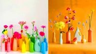 15 مدل گلدان دکوری رنگی؛ ایده‌هایی برای تغییر دکوراسیون خانه