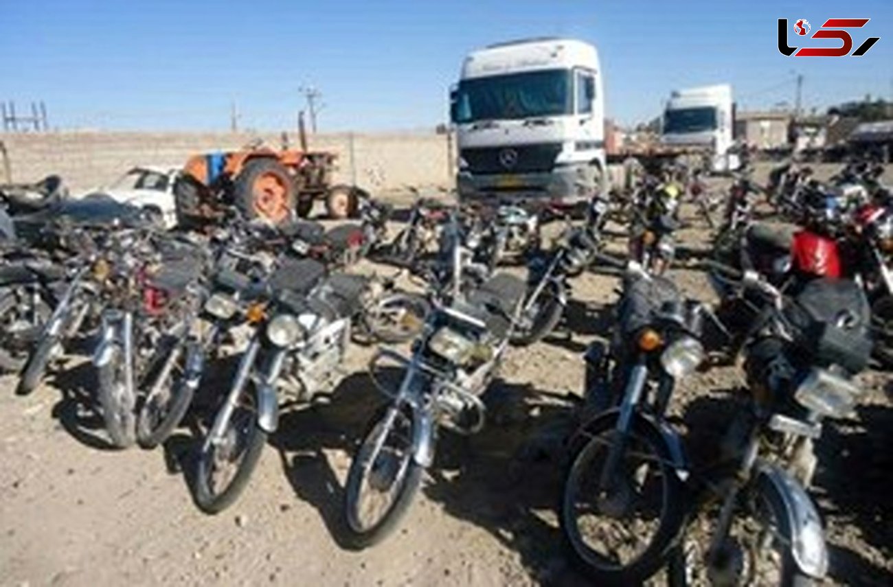 30 هزار موتورسیکلت فاقد پلاک در گلستان