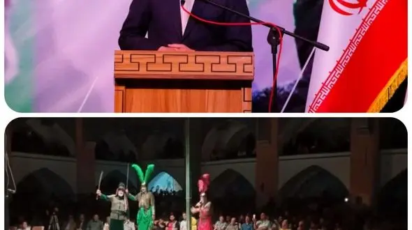 فیلم تعزیه خوانی در حضور استاندار اصفهان/جمالی نژاد: تعزیه فرصتی برای تجلیل از هنرهایی با ریشه تاریخی است