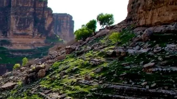 شکوه طبیعت بکر آلیان و دره رویایی تخت‌ تچو پلدختر