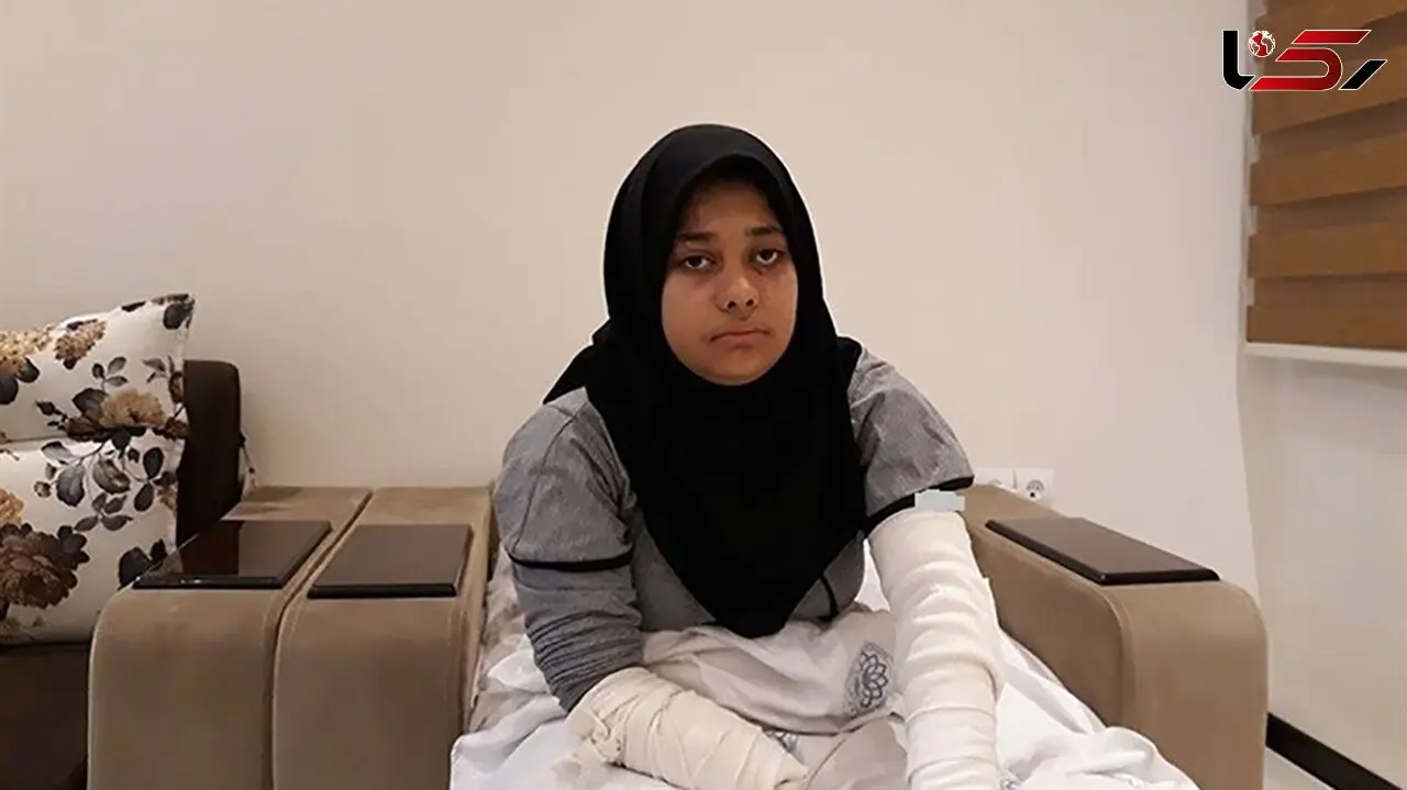  فیلم / انفجار خمپاره دوران جنگ در مدرسه  دخترانه کوهدشت ! / قطع یک دست کوری یک چشم و نقص عضو یک پا با کلی ترکش در بدن فاطمه رضایی !  /  چرا به دخترم جانبازی نمی دهند ! / فقط 200 میلیون تومان دیه !