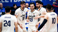 تیم ملی والیبال ایران صعود کرد + عکس