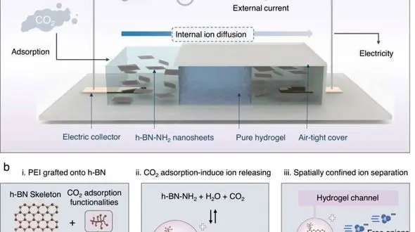  تولید «برق» با مصرف «دی اکسید کربن وگازهای گلخانه‌ای» 