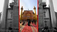 فیلم آماده‌سازی حرم علوی برای ولادت امیرالمومنین