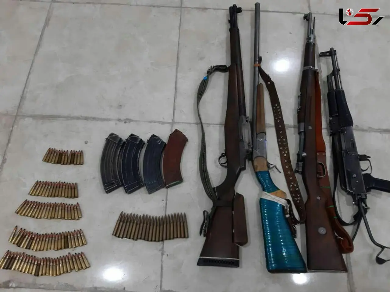 کشف 2 سلاح شکاری قاچاق در بیله سوار