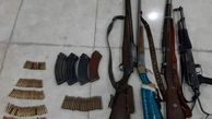 کشف 2 سلاح شکاری قاچاق در بیله سوار