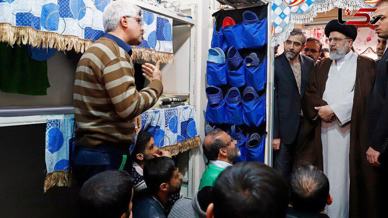 بازدید سر زده آیت الله رئیسی از زندان مرکزی کرج + عکس ها