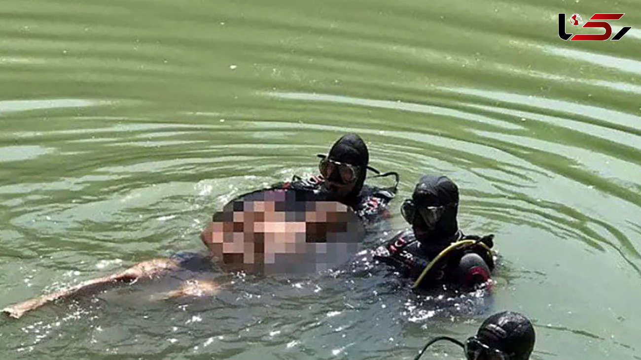 عکس تلخ مردی که در دریاچه بلعیده شد ! / مریوان در ماتم و غم