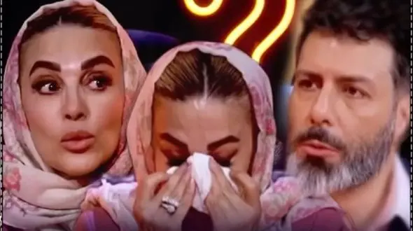 فیلم / مجید واشقانی به ژیلا صادقی:  با لوگوی سپاه سلام نظامی دادی ... / پاسپورت امریکا داری .../ شوهرت اینقدر پولداره 4 خانم بازیگر دنبالشن ...حلقه ... اینهمه تضاد .../ پاسخ خانم مجری ...