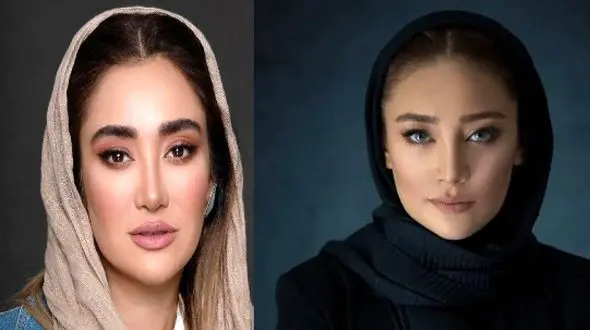 بهاره افشاری بازیگر معروف با استایل جین در خیابانی در تهران / خانم بازیگر رو مد و استایل روز !