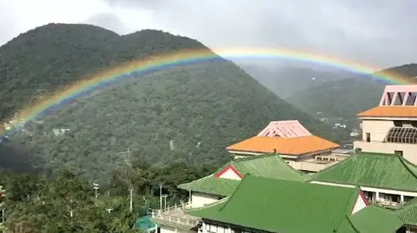 بزرگترین رنگین کمان جهان + فیلم