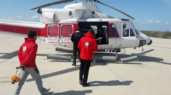 اعزام بالگرد و تیم های واکنش سریع برای نجات 15 گرفتار در سیل استان بوشهر

